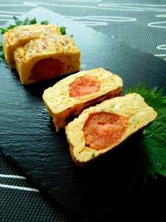 明太子まるごと卵焼き-レシピのメイン写真