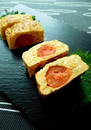 明太子まるごと卵焼き-レシピのメイン写真