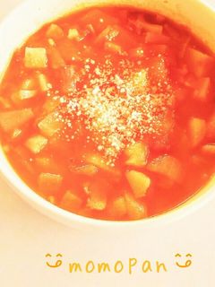 贅沢!フレッシュトマトミネストローネ-レシピのメイン写真