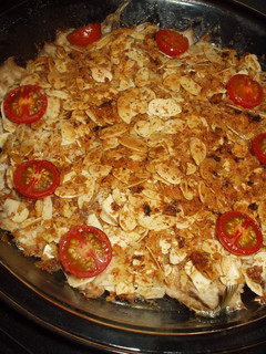 鰯のパン粉焼き☆アーモンド仕立て-レシピのメイン写真