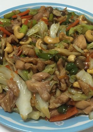 うま!鳥モモ肉と野菜のカシューナッツ炒め-レシピのメイン写真