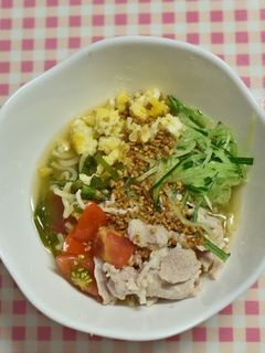 わんこ冷やし中華-レシピのメイン写真