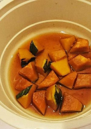 かぼちゃの甘煮(レンジ圧力鍋)-レシピのメイン写真