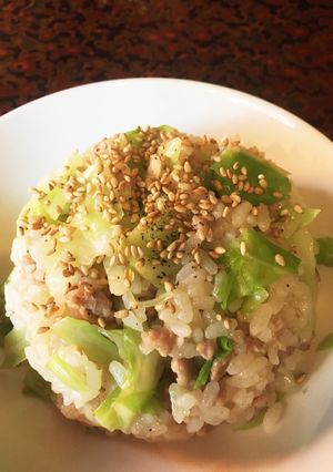 甘酒入り☆豚キャベツチャーハン-レシピのメイン写真
