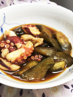 たこと長ナスの煮物-レシピのメイン写真