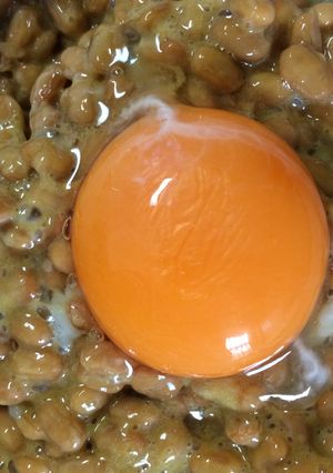 納豆大好き！卵かけ御飯^ - ^-レシピのメイン写真