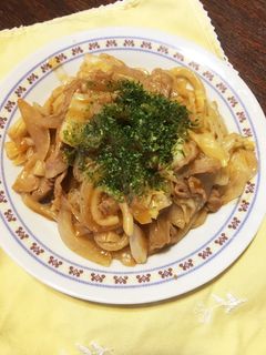ほとんど野菜の焼きうどん!-レシピのメイン写真