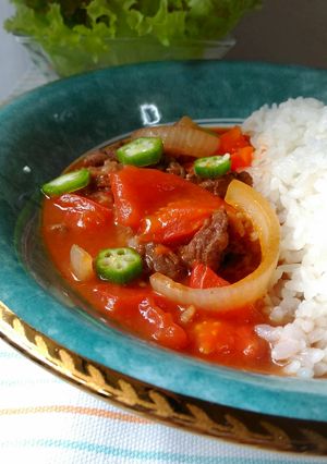 完熟トマトのハヤシライス-レシピのメイン写真