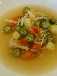 食べる生姜野菜スープ-レシピのメイン写真