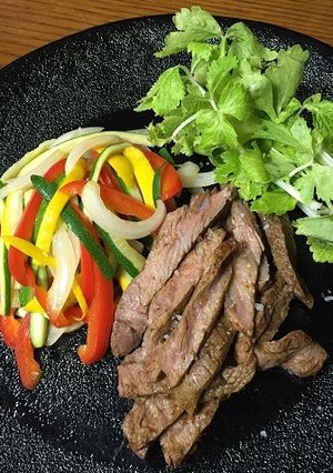 牛肉のファヒータ-レシピのメイン写真