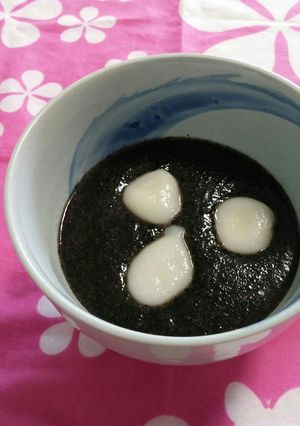 ごま汁粉-レシピのメイン写真