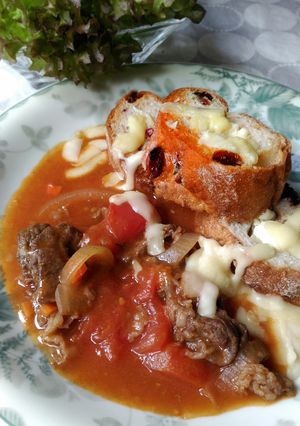 リメイク　ハヤシ 使って朝ご飯-レシピのメイン写真