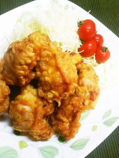 簡単!子ども達がめっちゃ喜ぶ鶏の唐揚げ♪-レシピのメイン写真