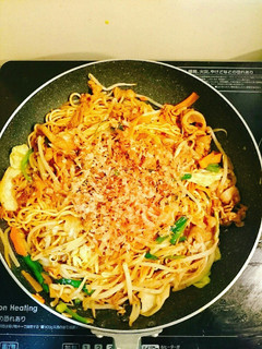 屋台のソース焼きそば(カレー風味)-レシピのメイン写真