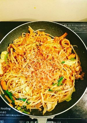 屋台のソース焼きそば(カレー風味)-レシピのメイン写真
