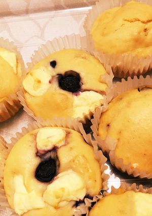 ブルーベリーチーズマフィン-レシピのメイン写真