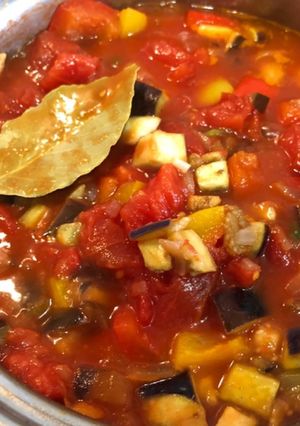 味噌が隠し味！たっぷり野菜ラタトゥイユ-レシピのメイン写真