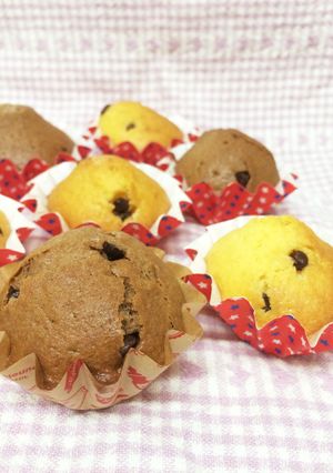 ★HMで簡単!チョコチップマフィン★-レシピのメイン写真