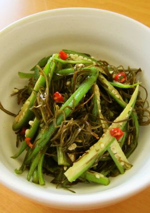 納豆昆布とオクラの松前漬け風-レシピのメイン写真