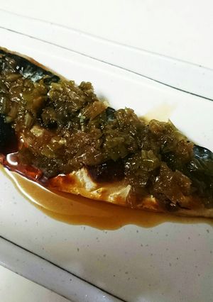 鯖の塩焼き～香味ソースがけ～-レシピのメイン写真