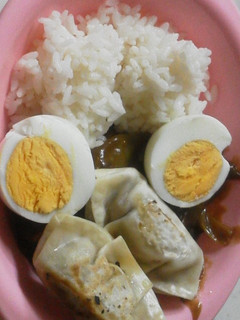 餃子のせカレー-レシピのメイン写真
