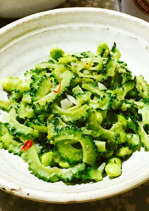 やみつき☆ペペロンゴーヤ-レシピのメイン写真