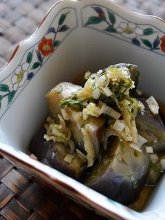 茄子の香味野菜煮浸し-レシピのメイン写真