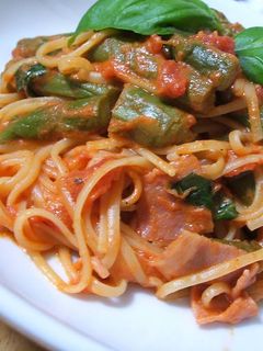 アスパラとベーコンのパスタ♪-レシピのメイン写真