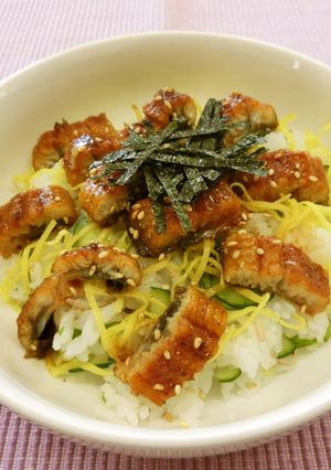 うなぎちらし-レシピのメイン写真