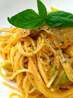 冷凍トマトとキャベツの冷製パスタ-レシピのメイン写真