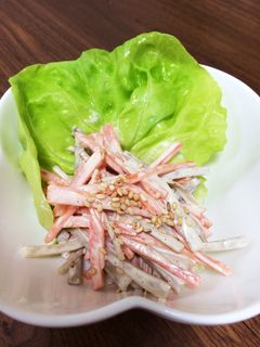 簡単♪ごぼうサラダ-レシピのメイン写真