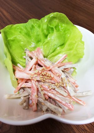 簡単♪ごぼうサラダ-レシピのメイン写真