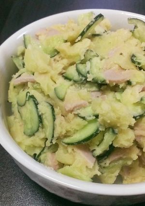 夏にうち勝て！マカ入りポテトサラダ-レシピのメイン写真