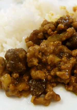 フライパンだけで手抜きドライカレー-レシピのメイン写真