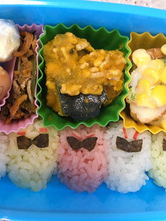 キャラ弁 * ジュウオウジャー 全員集合-レシピのメイン写真