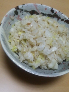 火を使わずに☆白菜ご飯♪-レシピのメイン写真