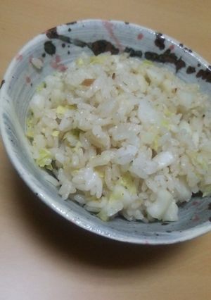 火を使わずに☆白菜ご飯♪-レシピのメイン写真
