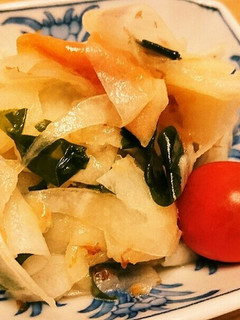大根サラダ(梅干し)-レシピのメイン写真