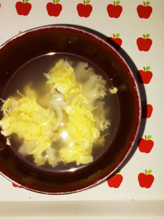 はなびらたけの中華スープ-レシピのメイン写真