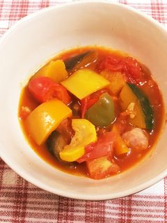 夏野菜のラタトゥイユ-レシピのメイン写真