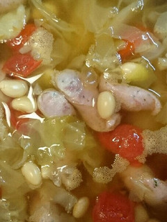 キャベツとトマトの簡単スープ-レシピのメイン写真