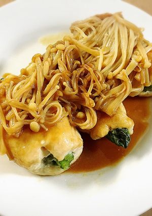 ささみのチンゲン菜巻-レシピのメイン写真
