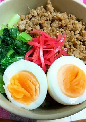 簡単♪覚えやすい♪美味しい♪鶏そぼろ-レシピのメイン写真