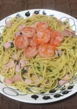 海老とバジルのパスタ-レシピのメイン写真