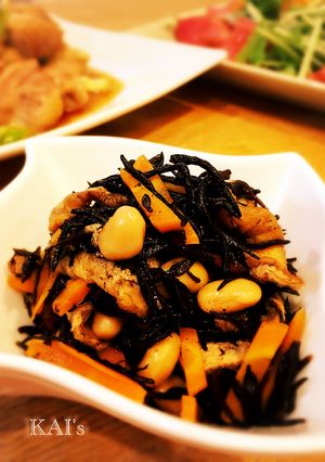 ちょっぴり甘め❁うちのひじきの煮物❁-レシピのメイン写真
