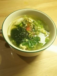 時短 レタススープ☆すぐできる!!-レシピのメイン写真