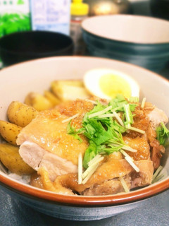 フライパンでまとめて簡単味つけ❤鶏丼ぶり-レシピのメイン写真