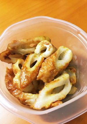 簡単！ちくわのチーズカレー炒め-レシピのメイン写真