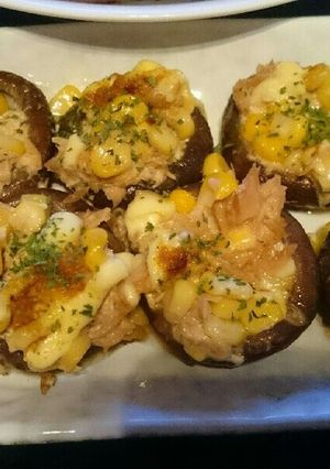 簡単!椎茸のツナマヨ焼き♡-レシピのメイン写真
