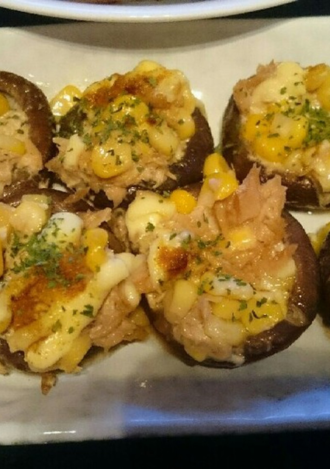 簡単！椎茸のツナマヨ焼き♡-レシピのメイン写真